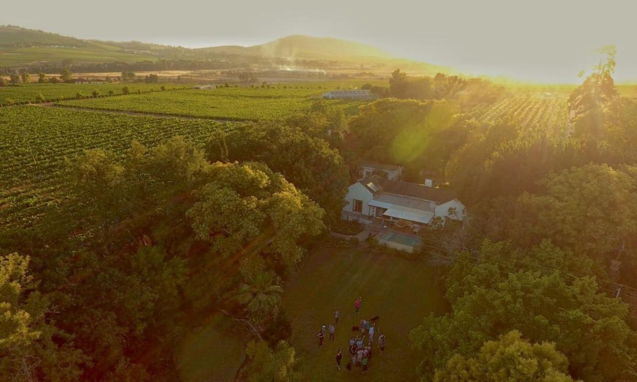 Готель Rouana Guest Farm Стелленбос Екстер'єр фото